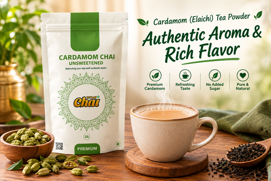 Cardamom (Elaichi) Tea Powder: Authentic Aroma & Rich Flavor
