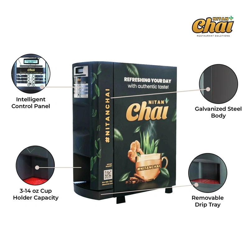 3 Flavor Nitan Chai Machine 3300