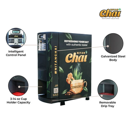 Nitan Chai - 3 Flavor Chai Machine