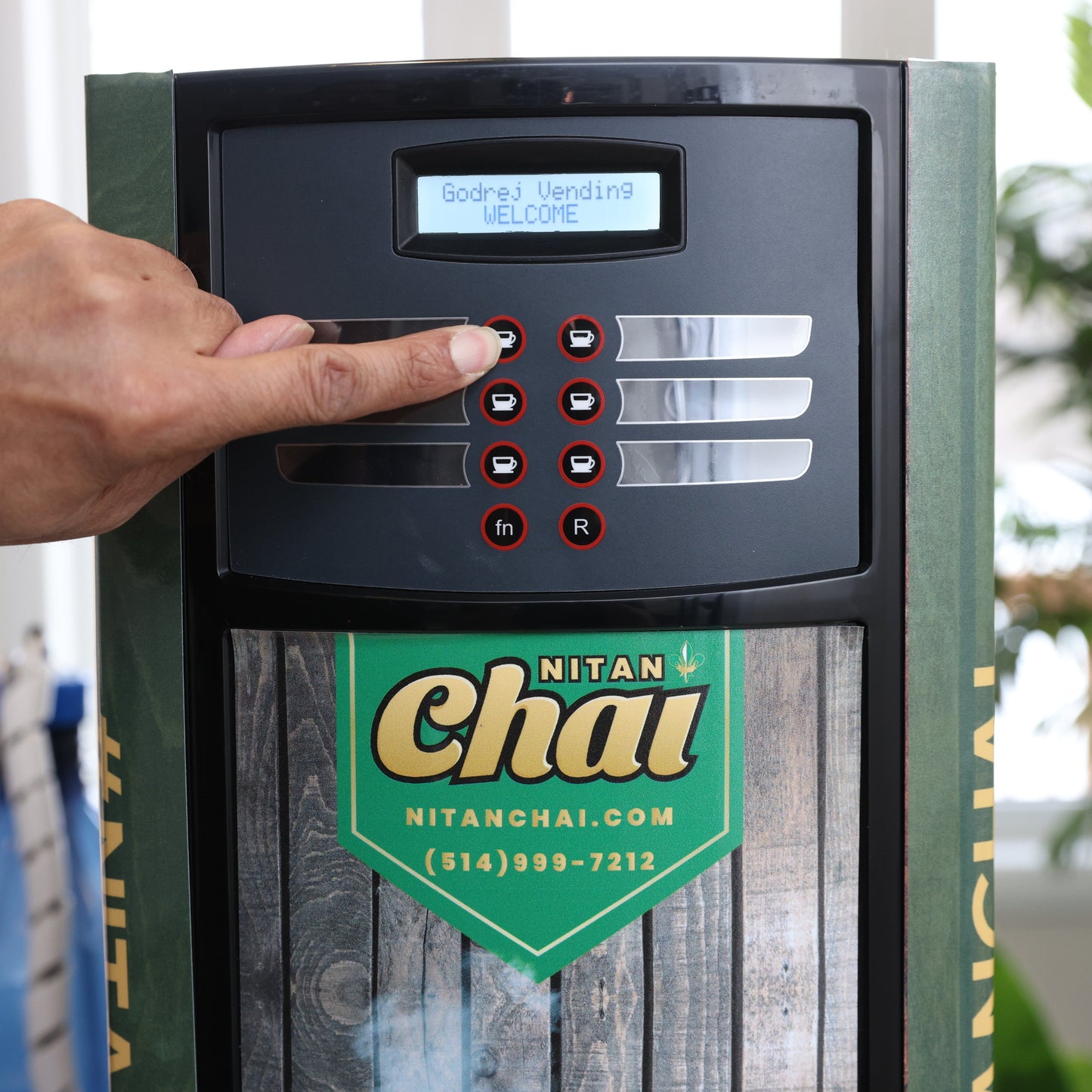 4 Flavor Nitan Chai Machine 4400