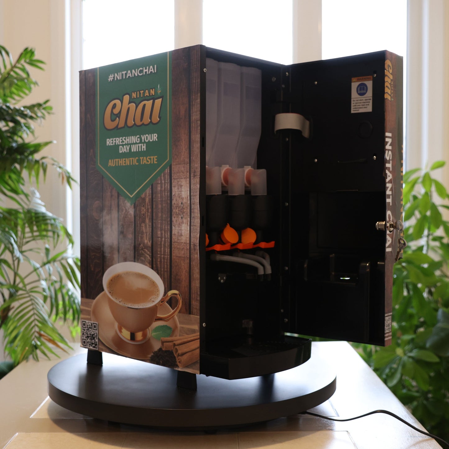 3 Flavour Nitan  Chai Machine