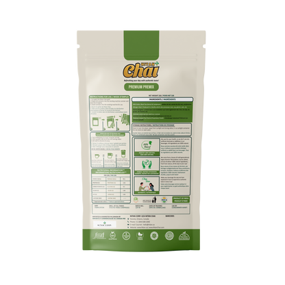 Instant Cardamom Chai Tea Premix Unsweetened