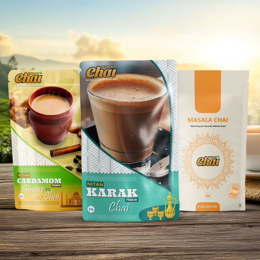 Chai Bundle - Masala, Cardamom Ginger & Karak (3-Pack)