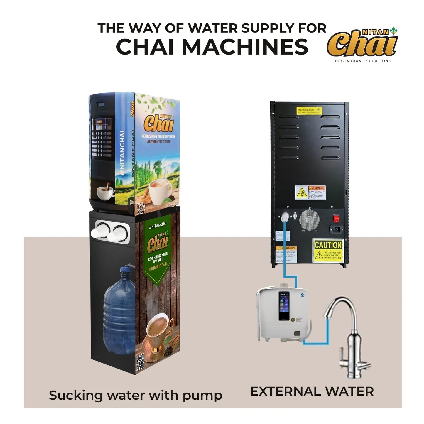 3 Flavor Nitan Chai Machine 3300