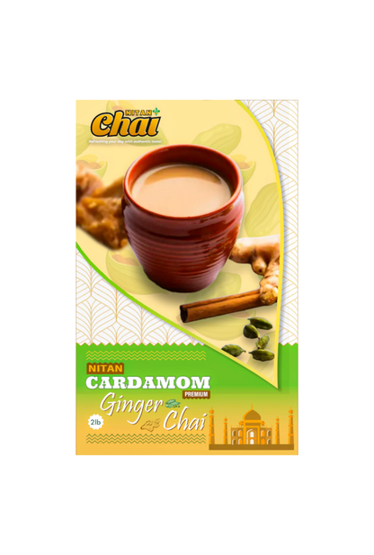 Instant Cardamom Ginger Chai Tea Premix