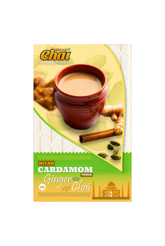 Instant Cardamom Ginger Chai Tea Premix