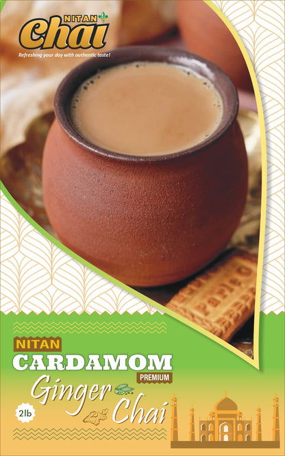 Instant Cardamom Ginger Chai Tea Premix