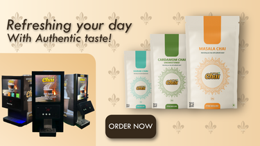 Chai premixes and chai vending machines 