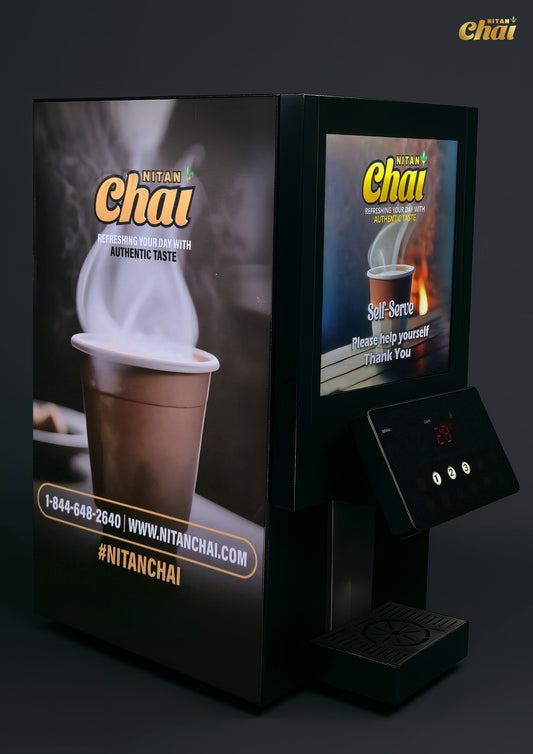 3 Flavor Chai Machine