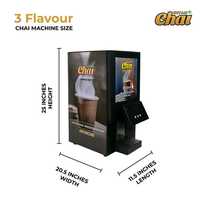 Chai Machine with 3 Flavors