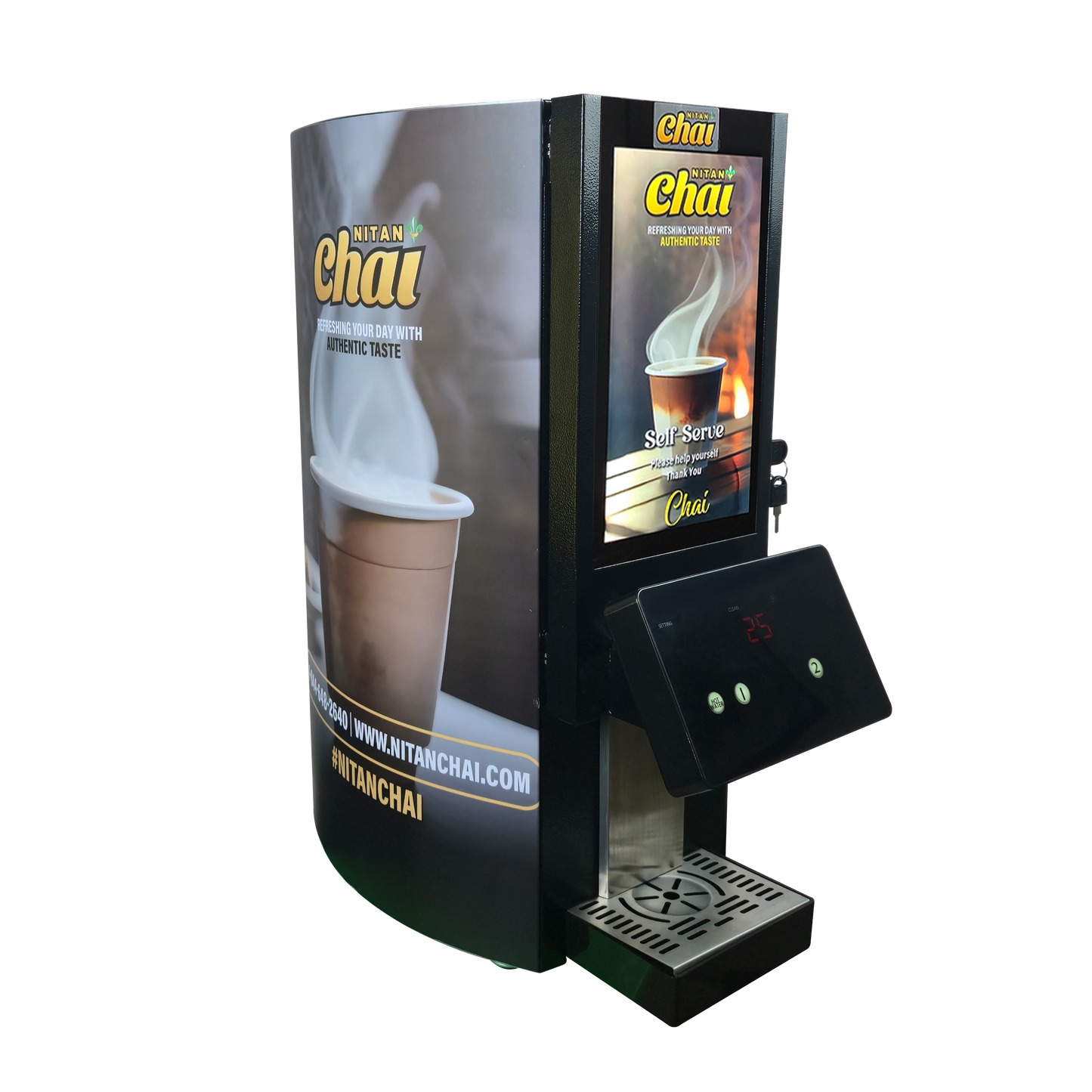 Chai Machine with 2 Flavors