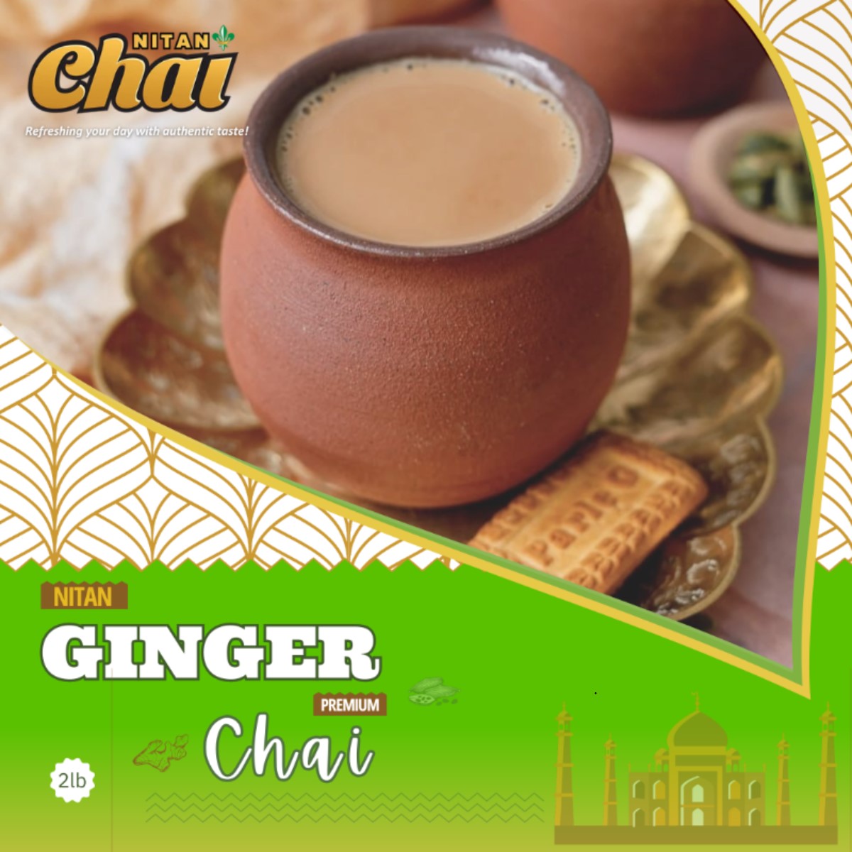 Instant Ginger Chai Tea Premix